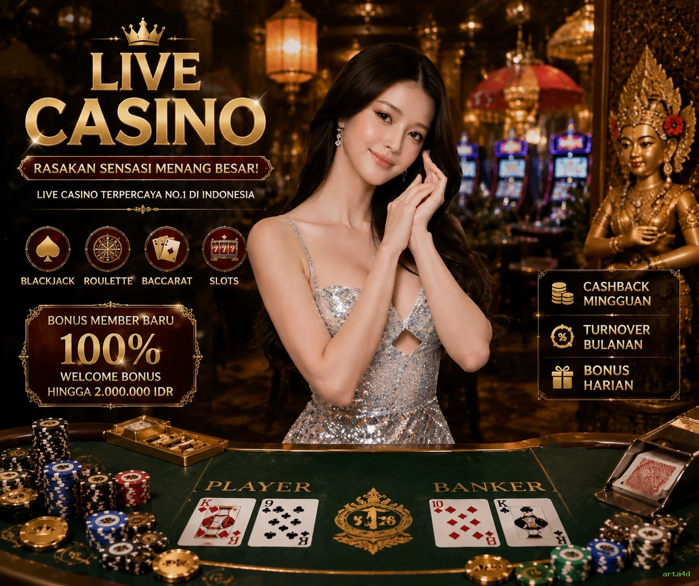 Ikon aplikasi arta4d resmi